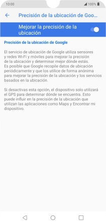 Pulsa el indicador junto a 