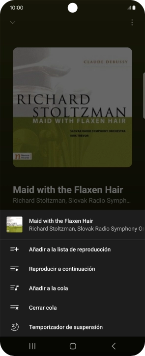 Pulsa el icono de añadir.