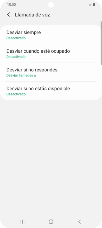 Pulsa la tecla de inicio para terminar y regresar a la pantalla de inicio.