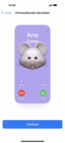 Pulsa Continuar.
