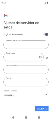 Pulsa el indicador junto a 