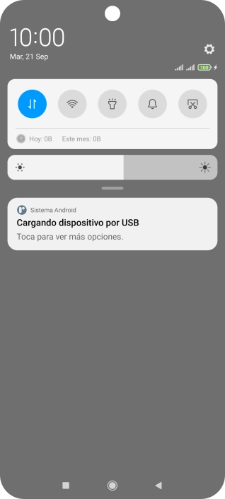 Pulsa Toca para ver más opciones..