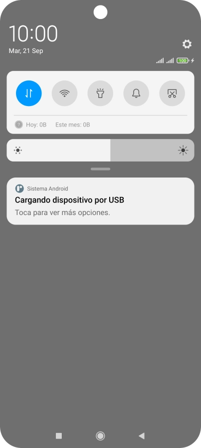 Pulsa Toca para ver más opciones..