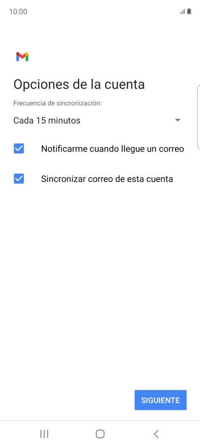 Pulsa la lista desplegable bajo 
