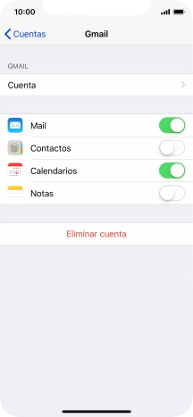 Pulsa el indicador junto a 