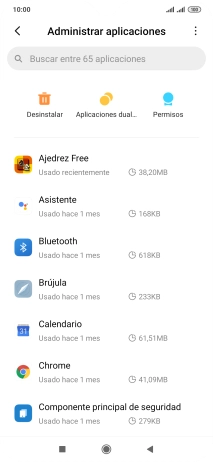Pulsa la app deseada.