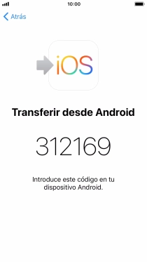 Seguir las indicaciones de la pantalla y de la app 