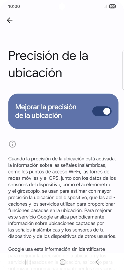 Si pulsas el indicador junto a 