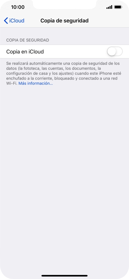 Pulsa el indicador junto a 