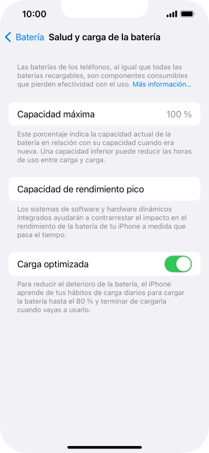 Pulsa el indicador junto a 