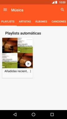 Pulsa la categoría deseada.