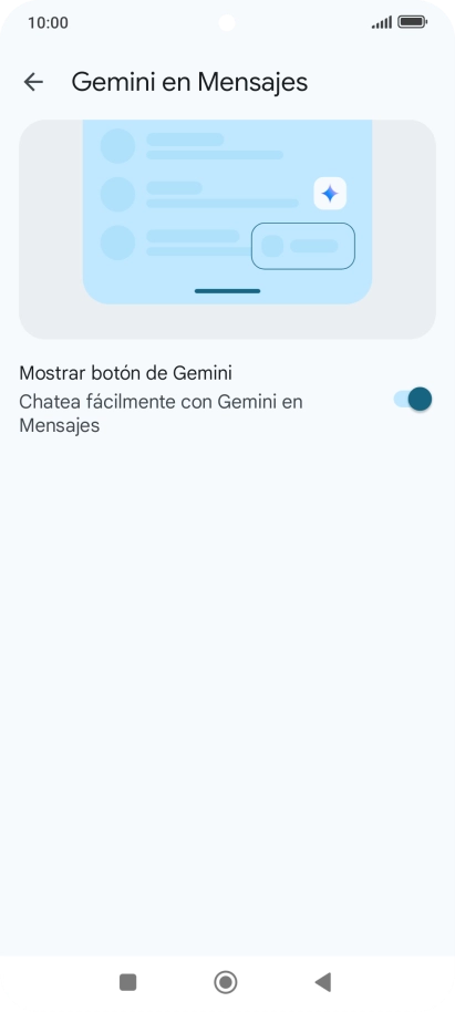 Pulsa el indicador junto a 
