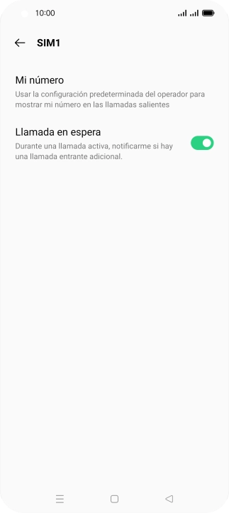 Pulsa el indicador junto a 