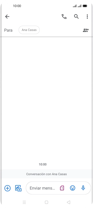 Pulsa la lista desplegable de la tarjeta SIM.