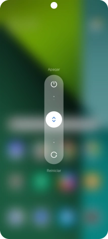 Pulsa el círculo y arrástralo hacia arriba.