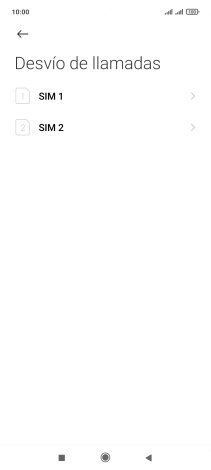 Pulsa la tarjeta SIM deseada.