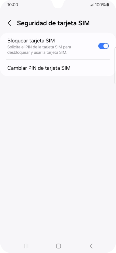 Pulsa el indicador junto a 