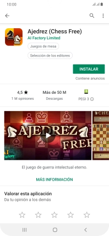 Pulsa INSTALAR y sigue las indicaciones de la pantalla para instalar la app.