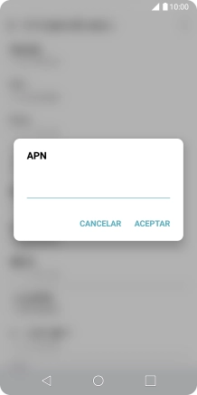 Introduce airtelwap.es y pulsa ACEPTAR.