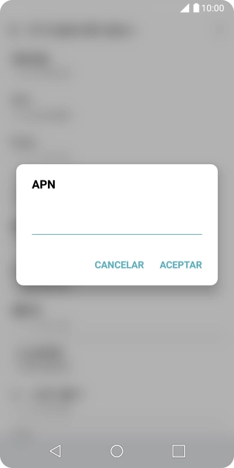 Introduce airtelwap.es y pulsa ACEPTAR.