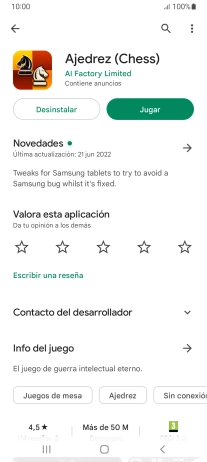 Pulsa Desinstalar.