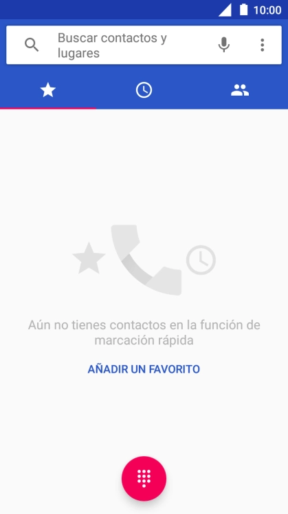 Pulsa el icono de menú.