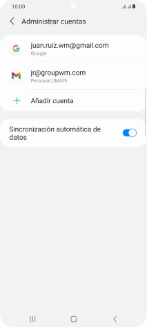 Pulsa la tecla de inicio para terminar y regresar a la pantalla de inicio.
