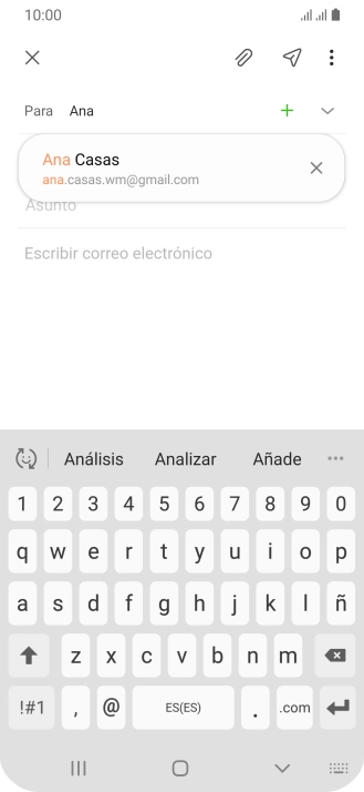 Pulsa el contacto deseado.