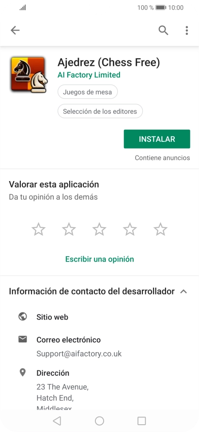 Pulsa la tecla de inicio para terminar y regresar a la pantalla de inicio.
