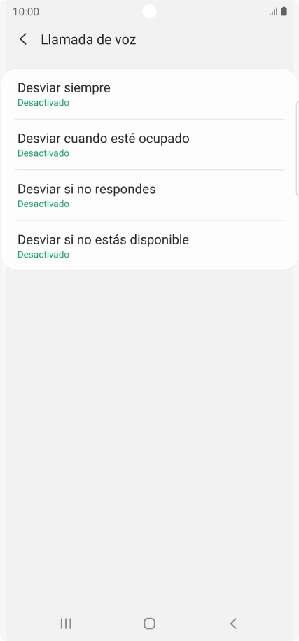Pulsa la tecla de inicio para terminar y regresar a la pantalla de inicio.