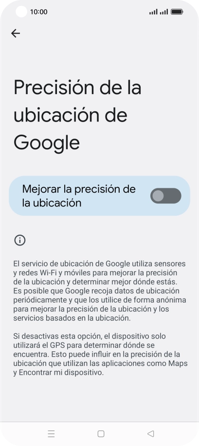 Si pulsas el indicador junto a 