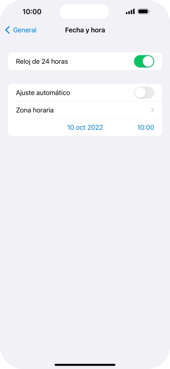 Pulsa el indicador junto a 