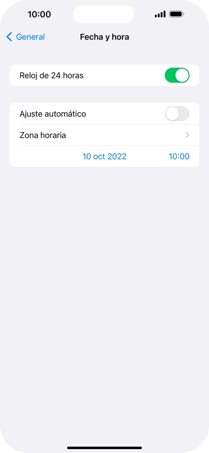 Pulsa el indicador junto a 