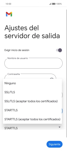 Pulsa SSL/TLS.