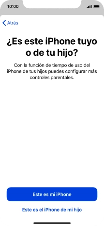 Pulsa Este es mi iPhone.