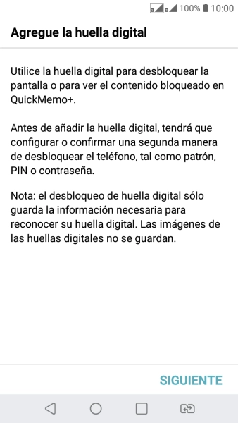 Pulsa SIGUIENTE.