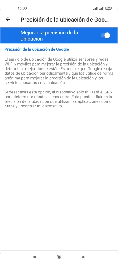 Si pulsas el indicador junto a 