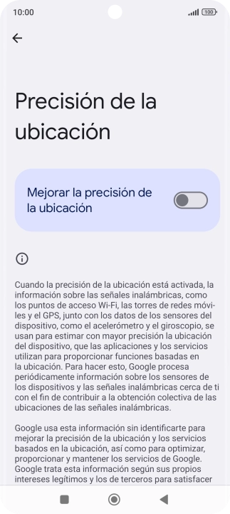 Si pulsas el indicador junto a 