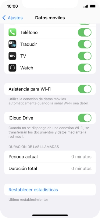 Pulsa el indicador junto a 