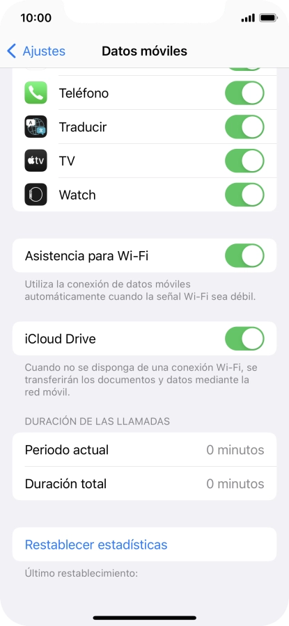 Pulsa el indicador junto a 