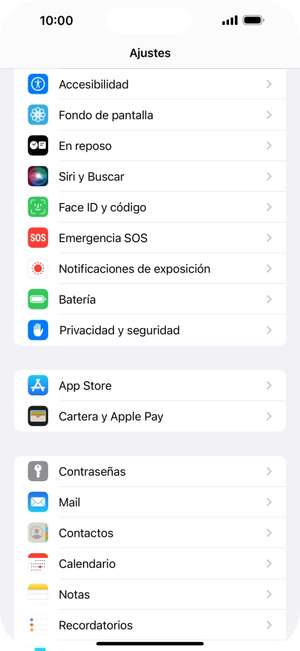 Pulsa Accesibilidad.