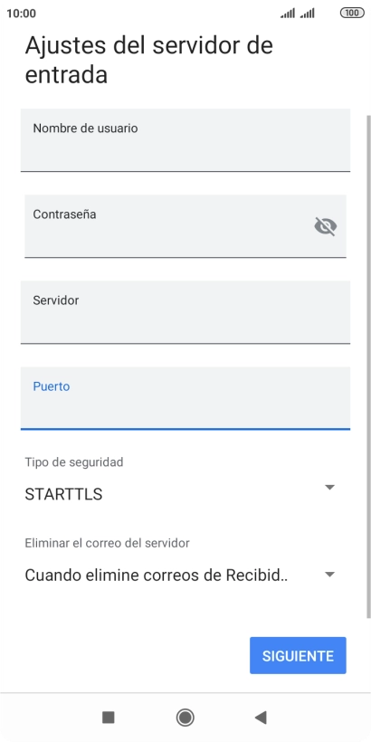 Pulsa la lista desplegable bajo 