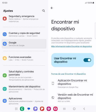 Pulsa la tecla de inicio para terminar y regresar a la pantalla de inicio.