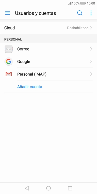 Pulsa el icono de menú.