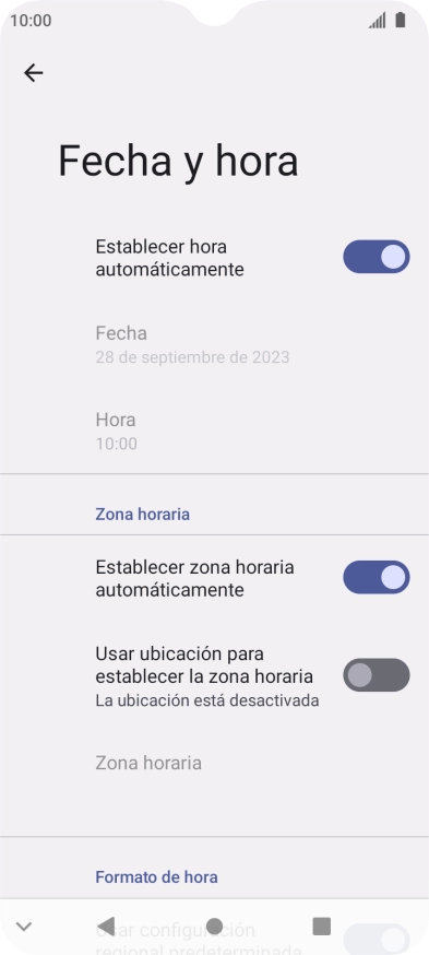 Pulsa la tecla de inicio para terminar y regresar a la pantalla de inicio.