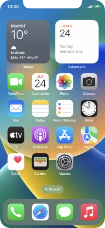 Cuando el icono de carga de batería aparece en la pantalla, el teléfono se está cargando.