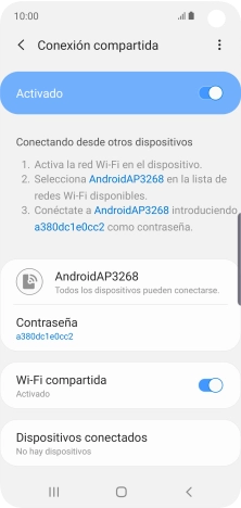 Pulsa la tecla de inicio para terminar y regresar a la pantalla de inicio.