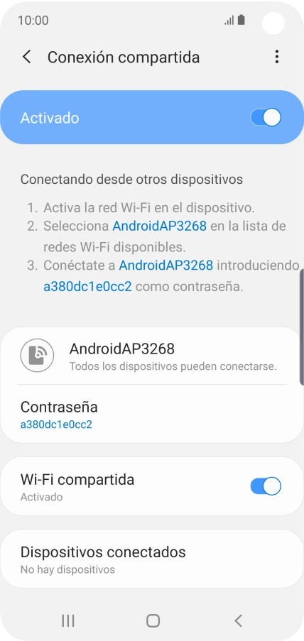 Pulsa la tecla de inicio para terminar y regresar a la pantalla de inicio.