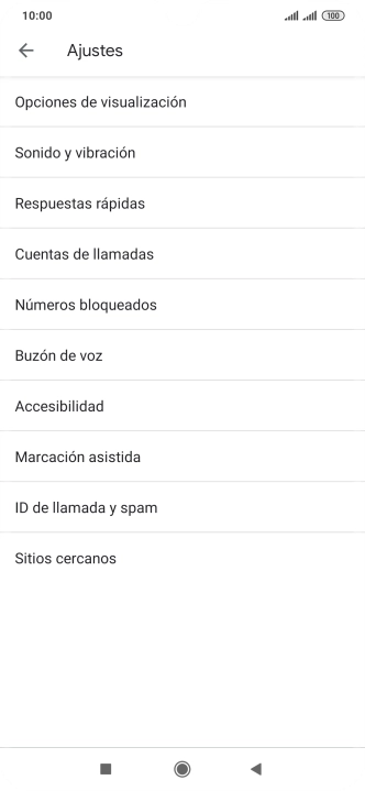 Pulsa Buzón de voz.