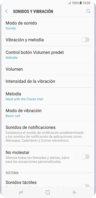 Pulsa la tecla de inicio para terminar y regresar a la pantalla de inicio.